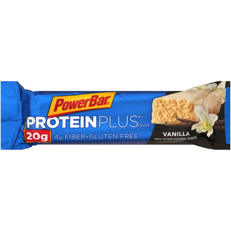 PowerBar Protein Plus Bar, Vanilla, 20g Protein, 1