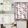 thumbnail image 3 of Y Bordados Con Florales Cortinas Cortinas De Tela Para Cortinas - 3 Patrones Y 5 Tamaños Disponibles Peony 60x140cm Macarena Cortina romana, 3 of 8