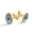 Color 4, variant on Men's Classic Stainless Steel, Anchor Compass Sea Pattern Cufflinks Business Wedding Shirts, Golden