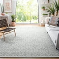 thumbnail image 2 of SAFAVIEH Textural Dinah Geometric Area Rug, Silver, 8' x 10', 2 of 7