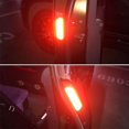thumbnail image 2 of 4pcs Automotive Fluorescent Open Strips,,Reflective Waterproof Attributes Stickers Night Driving Safety, 2 of 5