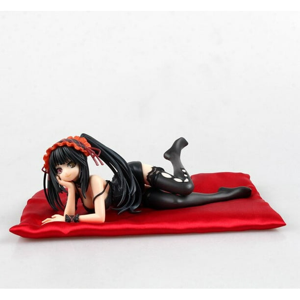 FIGURA DE ACCIÓN DE Kurumi Tokisaki A Live II, Sexy figurita de 28cm, modelo de colección, muñeco de juguete Gong Bohan LED