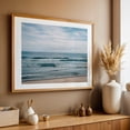 thumbnail image 4 of Asbury Atlantic No. 2 - Asbury Park New Jersey Photography Ocean Waves Beach Coast Nature Landscape Minimalist Oak Framed Wall Art Print 5 x 7 inches, 4 of 6