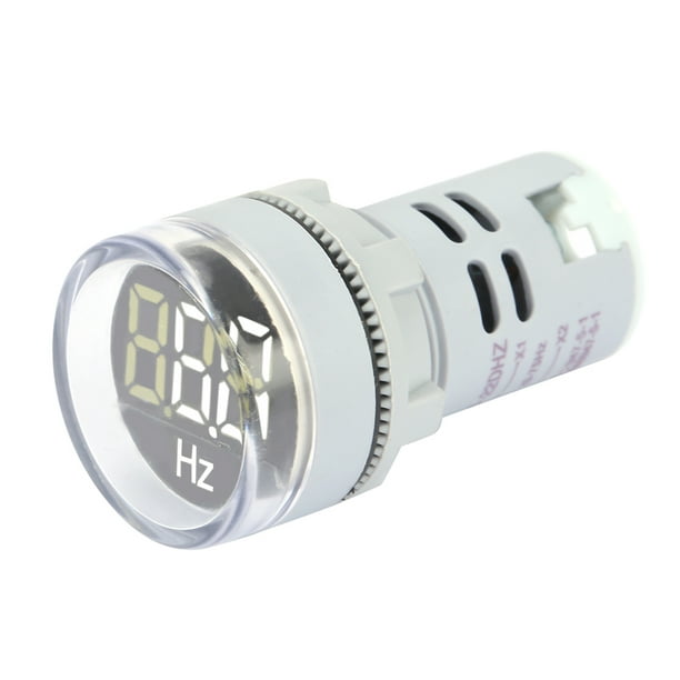 Luz Indicador de Hz Con Pantalla LED Digital para Mediciónico de FRECUENCIA DE CUCURITO, Medidor AD16, 22dsh 20, 75 Hz, Nueva, Alta Precisión, Tamaamo Pequeño, Rojo,