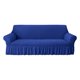 thumbnail image 3 of Yhmxh Funda elástica antideslizante para sofá, lavable, para sofá cama, fácil de colocar, con borde elástico y faldón, reutilizable y a prueba de polvo para sofás de 1 a 4 plazas., 3 of 6