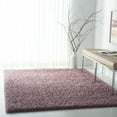 thumbnail image 2 of SAFAVIEH Fontana Jamie Solid Shag Area Rug, Pink, 6'7" x 9', 2 of 7