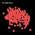 thumbnail image 3 of Unique Bargains 4mm Round Plastic Luminous Glow Fishing Beads Tackle Tool Red 200 Pieces, 3 of 5