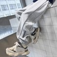 thumbnail image 4 of Gibobby Boys Pants Toddler Baby Boy Winter Active Jogger Pants Elastic Waist Pocket Solid Color Athletic Sweatpant 2T 3T 4T 5T 6T 7T 8T Little Boys Winter Pants(5-6 Years,Grey), 4 of 4