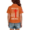 thumbnail image 7 of CCRFTGI 250 Anniversary USA Flag Polo Shirts for Kids Girls Boys Size 10-12 School Uniform Independence Day Shirts 1776-2026 Pique Collared Polos Short Sleeve Summer Tops Orange 3-4 Years, 7 of 7