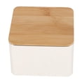 thumbnail image 2 of jifeng Bamboo Lid Tea Storage Box Organizer Container Wood Container E E, 2 of 9