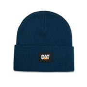 Caterpillar Work Wear CAT Label Cuff Beanie Detroit Blue - 1090026-10118