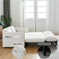thumbnail image 5 of Futon Pull Out Sofa Bed，Queen Size Convertible Sleeper Sofa Bed,Couches For Living Room,Apartment, 5 of 7