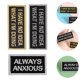 thumbnail image 5 of 3 broches de aleación con esmalte creativo con fuentes en inglés para bolsos y ropa., 5 of 6