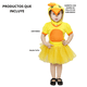 thumbnail image 4 of Disfraz Primavera Pollita Amarilla Tutú Infantil Niña Talla 4 a 6 años, 4 of 6