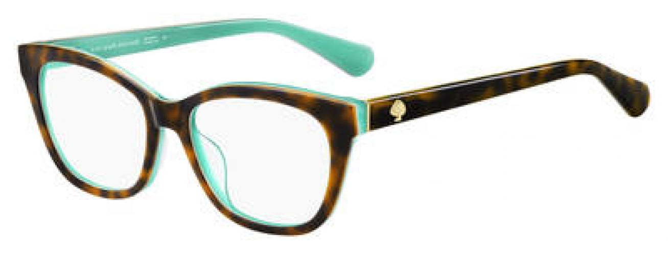 Kate Spade Ks Carolan Eyeglasses 0086 Dark Havana