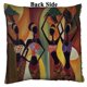 thumbnail image 2 of ABPHQTO Funda de almohada de lentejuelas de sirena reversible para mujer afroamericana, funda de cojín para decoración del hogar, 45x45 cm, 2 of 2