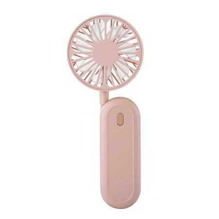 

Neck Fan Electric USB 180° Rotating Hanging Fan Adjustable Portable Rechargeable Mini Cooler Pink