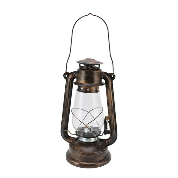 Kerosene Lamp,Glass Kerosene Lamp Candlestick Kerosene Lantern Vintage Oil Lamp Revolutionary Design