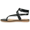 thumbnail image 3 of Journee Womens Tangie Multi Strap Flat Sandals, 3 of 9