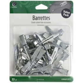 4 Pack Scunci Thick Hair Barrettes 3 Ea Walmart Com
