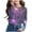 Purple, variant on MKOSPLRT Girls Sparkly Sparkly Tops Long Sleeve Casual T Shirts Round Neck Glitter Shirts Loose Fit Blouses Cute Spring Tees 3-14 Years