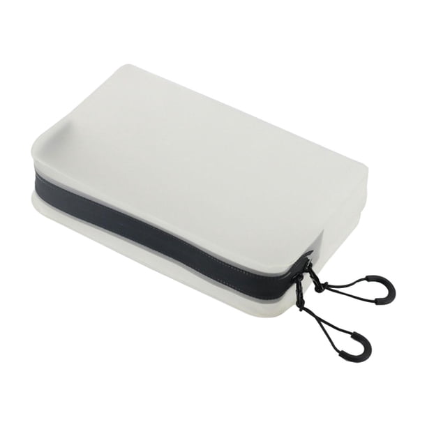 Neceser de viaje para cosméticos, neceser transparente para cosméticos, neceser de maquillaje para artículos de tocador de gimnasio