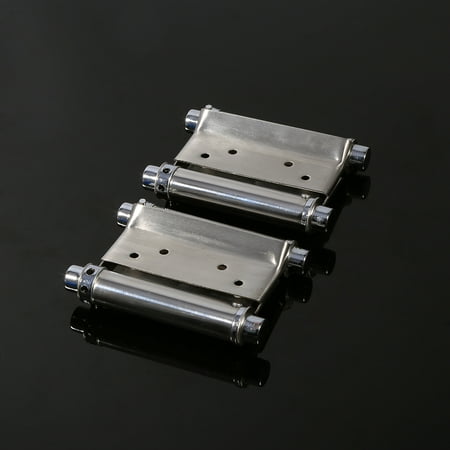 Sonew Stainless Steel Hinge 2pcs 3 Inch Double Action Spring