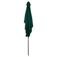 thumbnail image 4 of 10ft x 6.5ft Outdoor Patio Market Umbrella with Hand Crank, Hunter Green, 4 of 6