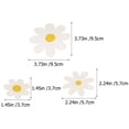 thumbnail image 4 of Miangastore 5pcs Daisy Banner Hanging Banner Birthday Backdrop Flower Garland Banner Party Layout Prop, 4 of 9