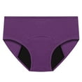 thumbnail image 4 of GERsome 3 Pack Menstrual Period Underwear Womens Leakproof Panties Postpartum Menstrual Hipster Briefs S-5XL, 4 of 9