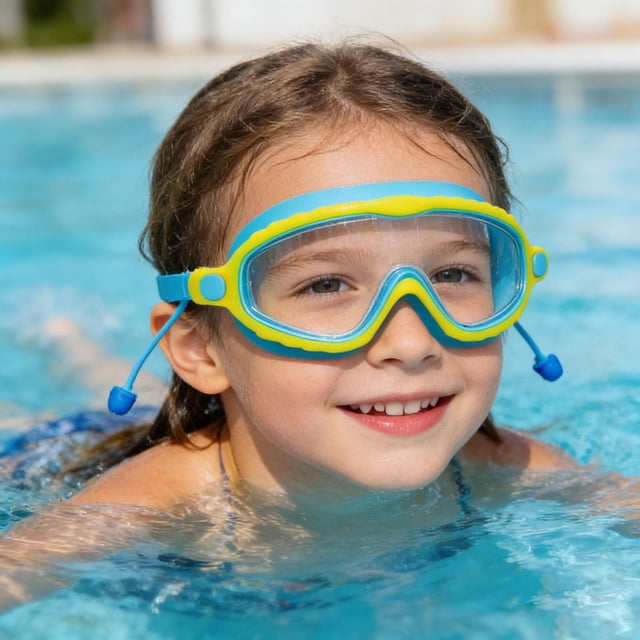 BotaniNest Fog Swimming Goggles With Lens Nose Bridge Ear Plugs For Enhanced Underwater