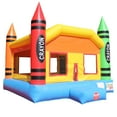 thumbnail image 5 of Commercial Bargains Inflatable Jumper Crayon Themed Bounce House for Kids, 5 of 7