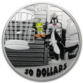 thumbnail image 1 of 2015 Canada 2 oz Silver $30 Looney Tunes Birds Anonymous, 1 of 3