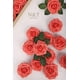 thumbnail image 2 of Flores Artificiales N&T NIETING Rosas de Espuma Coral 25 piezas 18 cm, 2 of 9