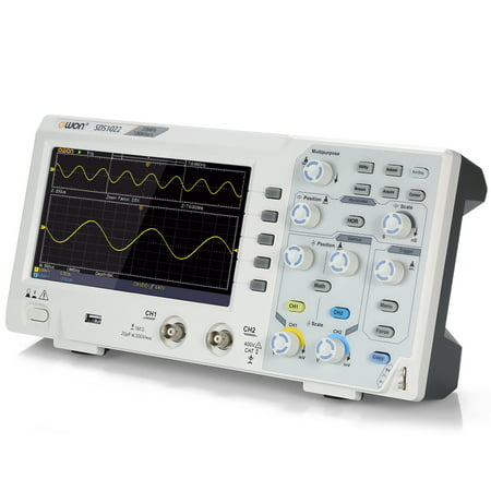Owon SDS1022 Oscilloscope Oscillometer Digital Storage Oscilloscope 2CH 20MHz 100MS/s 7