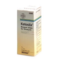 Ketostix Reagent Strips For Urinalysis, Ketone Test - 100 Ea - Walmart.com
