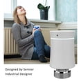 thumbnail image 3 of Mistaha 2 Pcs Thermostat de Radiateur Intelligent avec Contrôleur de Température Intelligent Programmable Smart Life Commande Vocale pour Climatisation à Domicile Plaque Chauffante Compatible avec Tuya App ZigBee Gris, 3 of 8