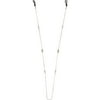 South Beach Ltd. Gold Eyeglass Chain, Pearls