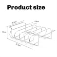 thumbnail image 7 of Non-Stick Stainless Steel Rib Rack for Grilling, Holds 4 Rib Racks for Grilling Grill Racks Silver, 7 of 7