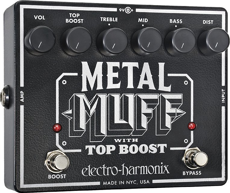 Electro-Harmonix Distorsion de Muff en Métal avec Boost Supérieur