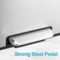 thumbnail image 5 of 2025 New Kitchen Dual Trash Can and Recycling Bin, 2 x 4 Gallon Stainless Steel Trash Can, 30 Liter, Removable Inner Bin and Soft Close Lid, Suitable for Home, Office, Business, 5 of 8