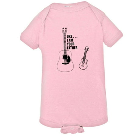 

PleaseMeTees™ Baby Guitar Uke I Am Your Father Star Wars HQ Jumpsuit