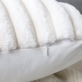 thumbnail image 3 of Set of 2 Plush Velvet, Soft Artificial Fur Decorative Cushion Covers, 3 of 6