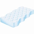 thumbnail image 2 of Scrubber Sponge, Foam Scouring Pad, 4 5/8 in Length, 2 3/8 in Width, 7/8 in Height, White, 30 PK, 2 of 2