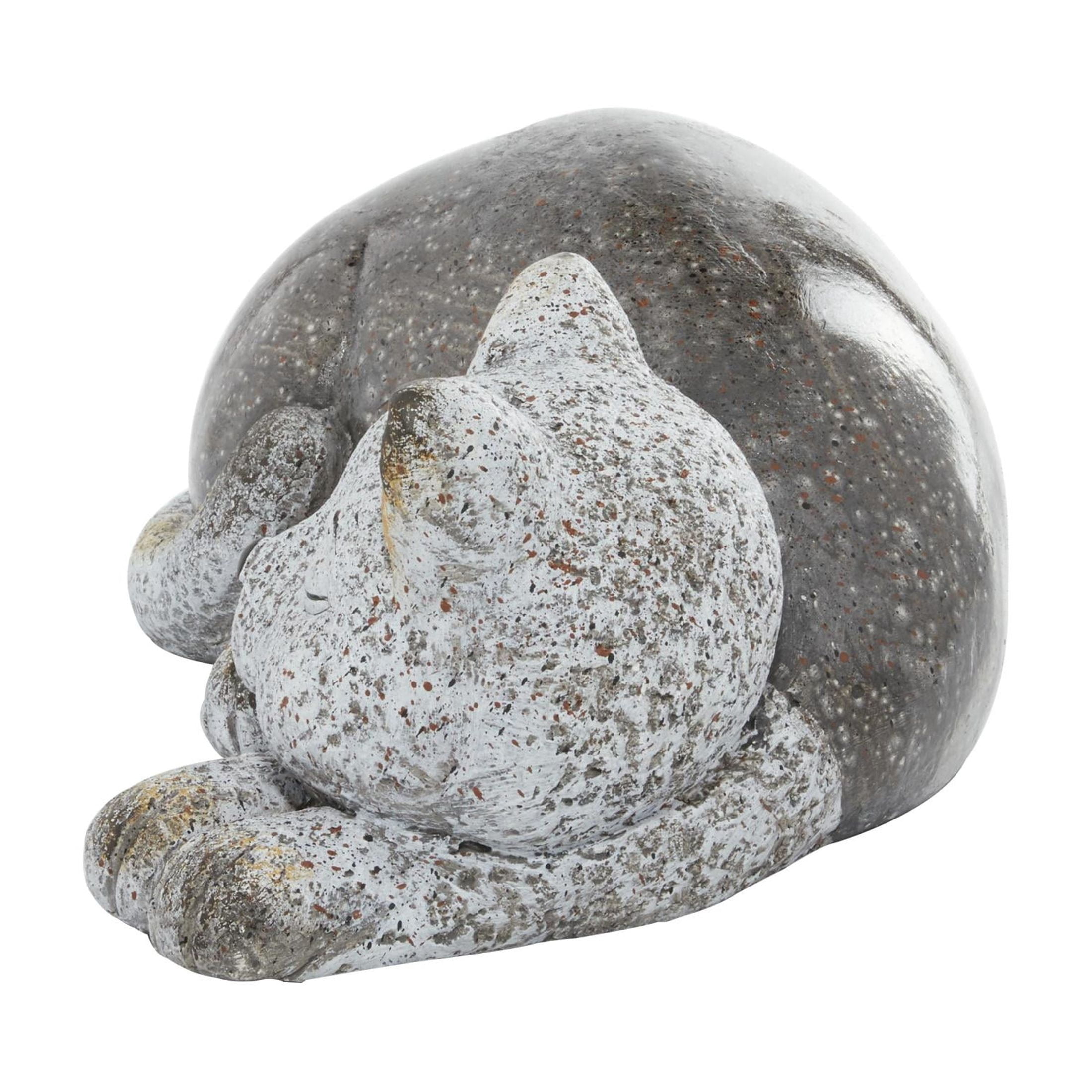 DecMode 7" Indoor Outdoor Cat Garden Sculpture