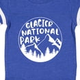 thumbnail image 4 of Inktastic Glacier National Park Montana Mountains Boys or Girls Baby Bodysuit, 4 of 5