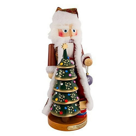 Steinbach Musical Nutcrackers, Song of the Season Series, 1st in Series, O’Tannenbaum Santa Nutcracker, 17"