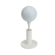 5 Pack - Golf Mat Tee - 2 Inch High Friction Fit Tee (receives real tees)