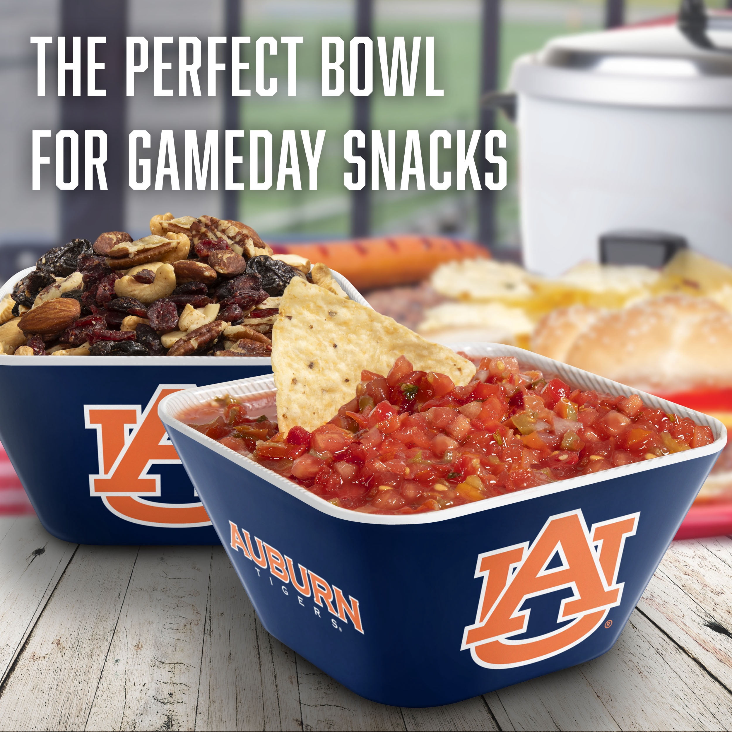 YouTheFan NCAA Auburn Tigers Small Snack Bowl