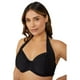 thumbnail image 1 of Gorgeous - Top de Bikini Brillo para Mujer (Negro), 1 of 3